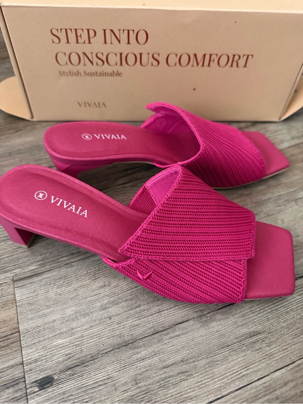 Vivaia Jade Pitaya- PINK SHOES
SIZE EU 37 = US size 6.5-7
EUC! - Picture 4 of 5